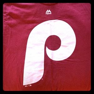 Majestic Phillies Tee